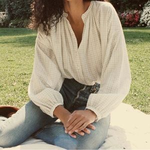 Doen - Jane Blouse in Picnic Plaid